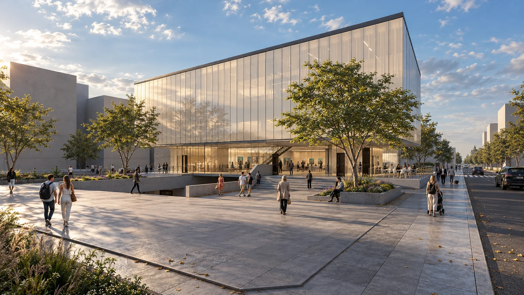 Centro de Exposición y Producción de Diseño · Visualización 1