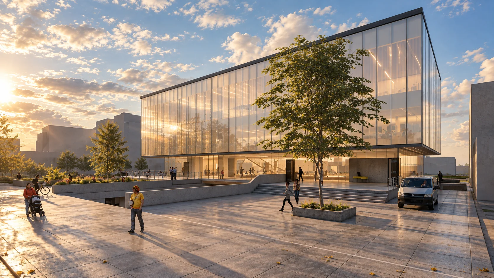 Centro de Exposición y Producción de Diseño · Visualización 4