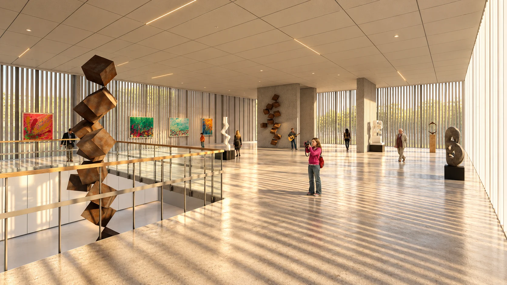 Centro de Exposición y Producción de Diseño · Visualización 7
