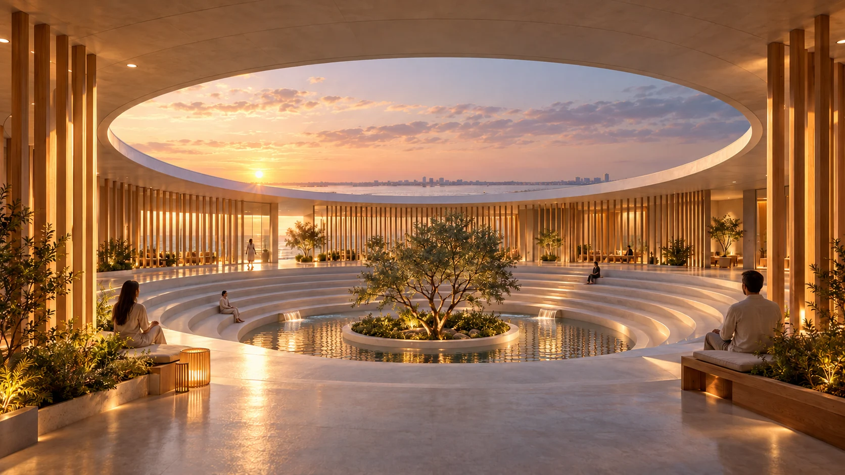 Centro de Retiro y Meditación Acuático · Visualización 4