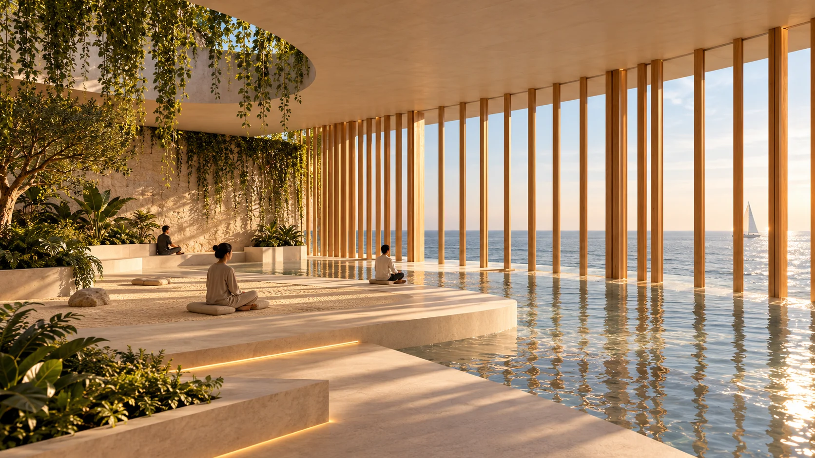 Centro de Retiro y Meditación Acuático · Visualización 7